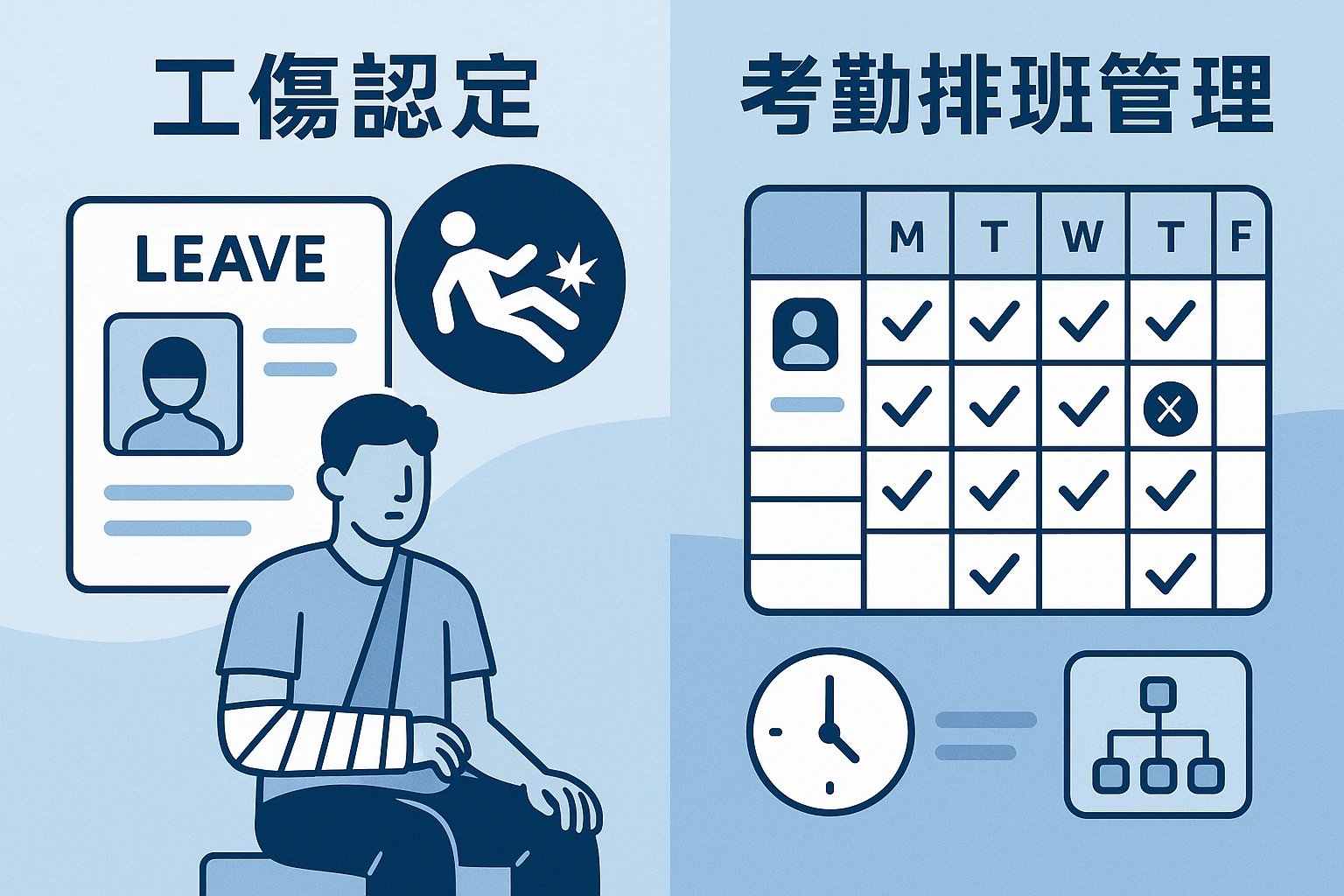 人力资源系统视角:请假期间意外伤害的工伤认定与考勤排班系统管理