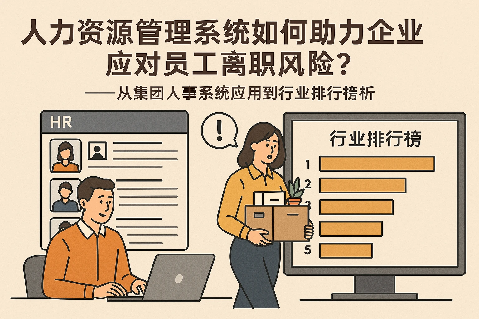人力资源管理系统如何助力企业应对员工离职风险？——从集团人事系统应用到行业排行榜解析