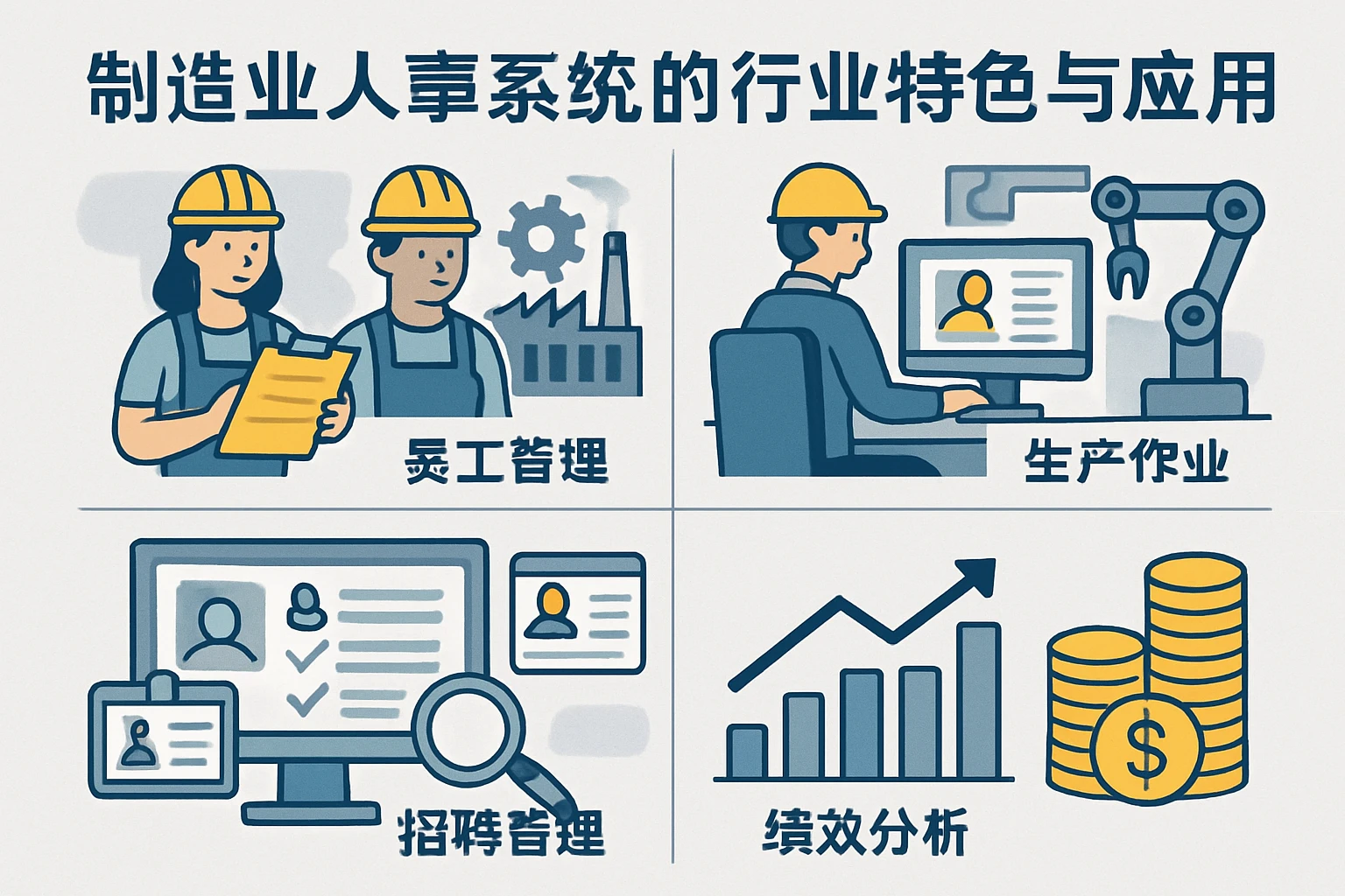 制造业人事系统的行业特色与应用