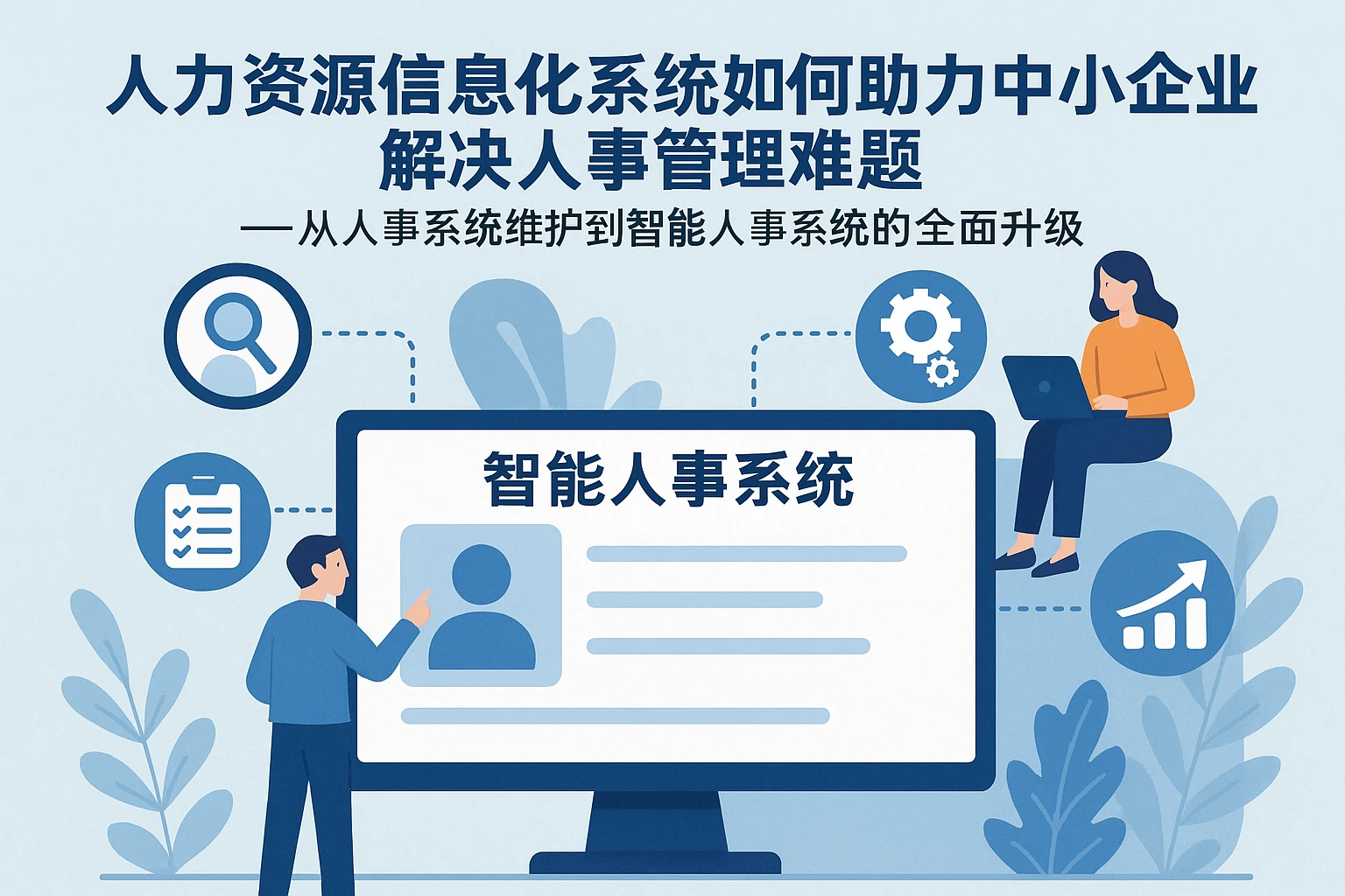 人力资源信息化系统如何助力中小企业解决人事管理难题——从人事系统维护到智能人事系统的全面升级