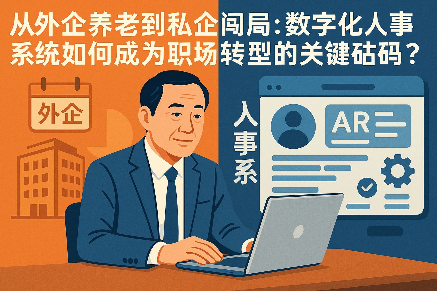 从外企养老到私企闯局:数字化人事系统如何成为职场转型的关键砝码?