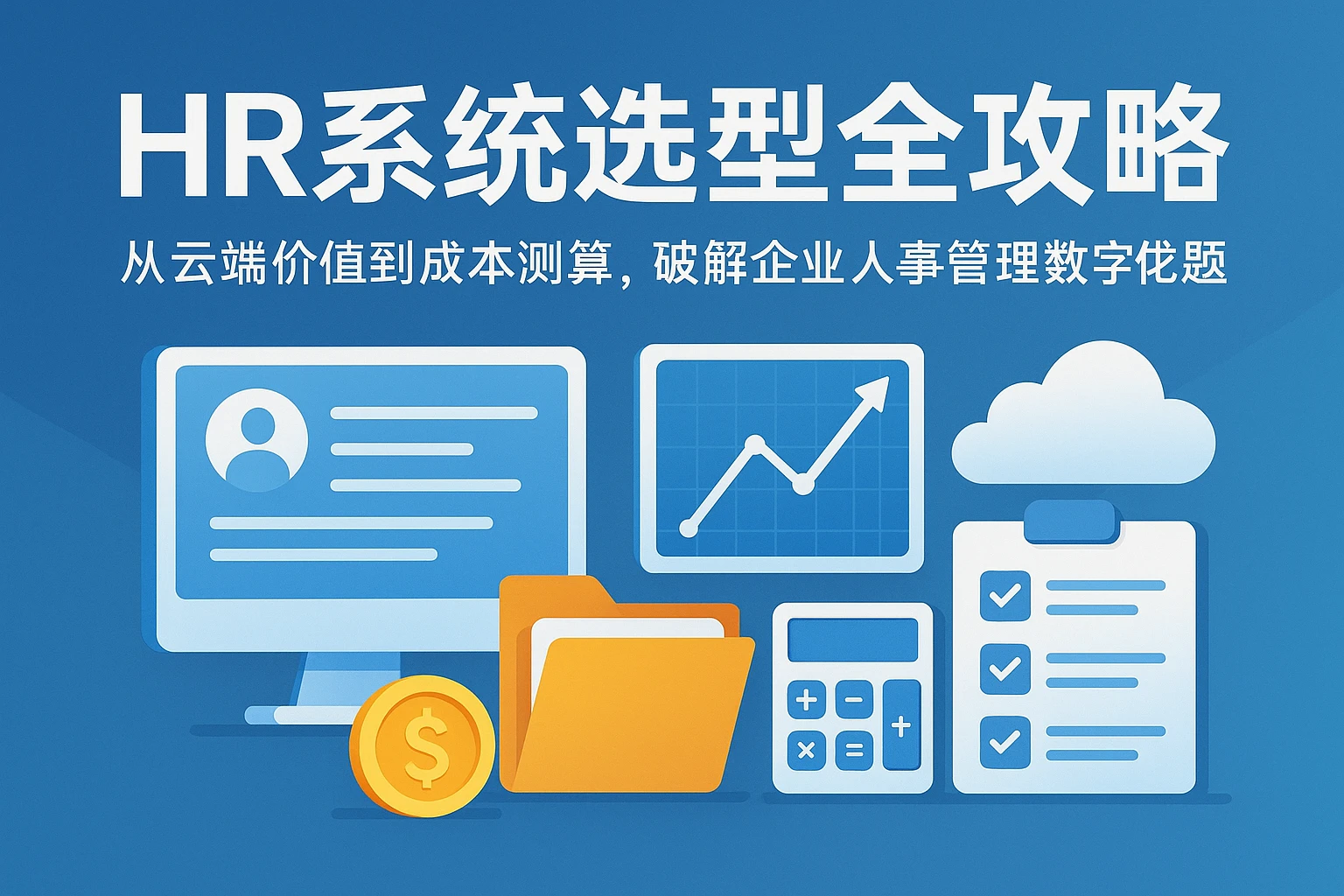 HR系统选型全攻略：从云端价值到成本测算，破解企业人事管理数字化难题