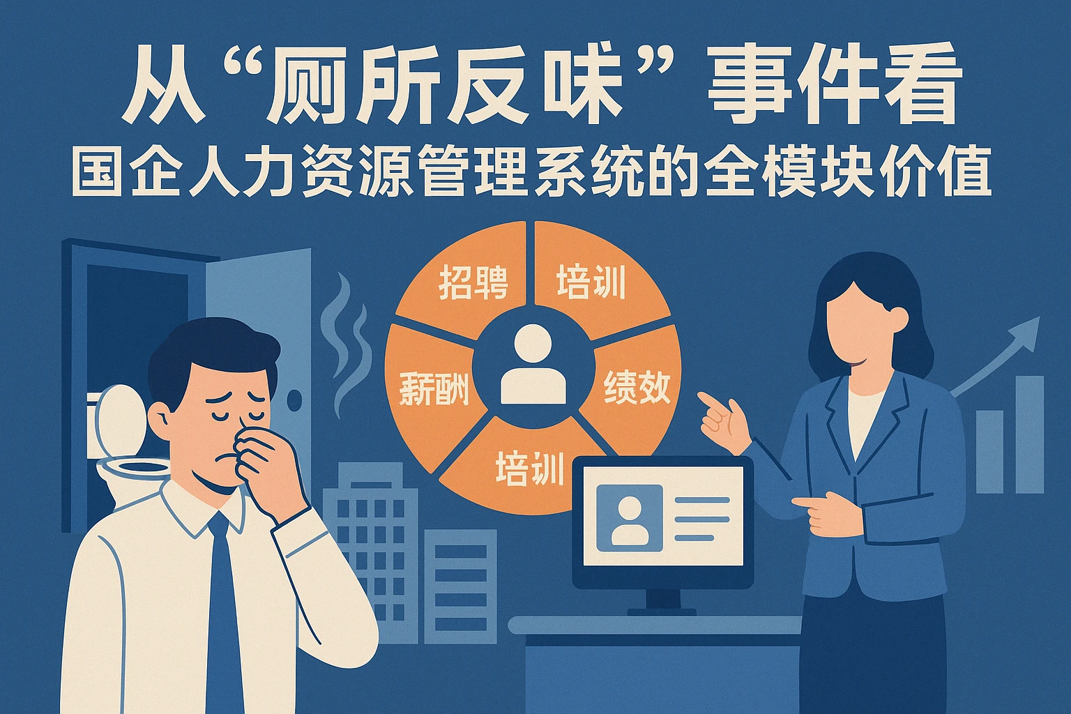 从“厕所反味”事件看国企人力资源管理系统的全模块价值