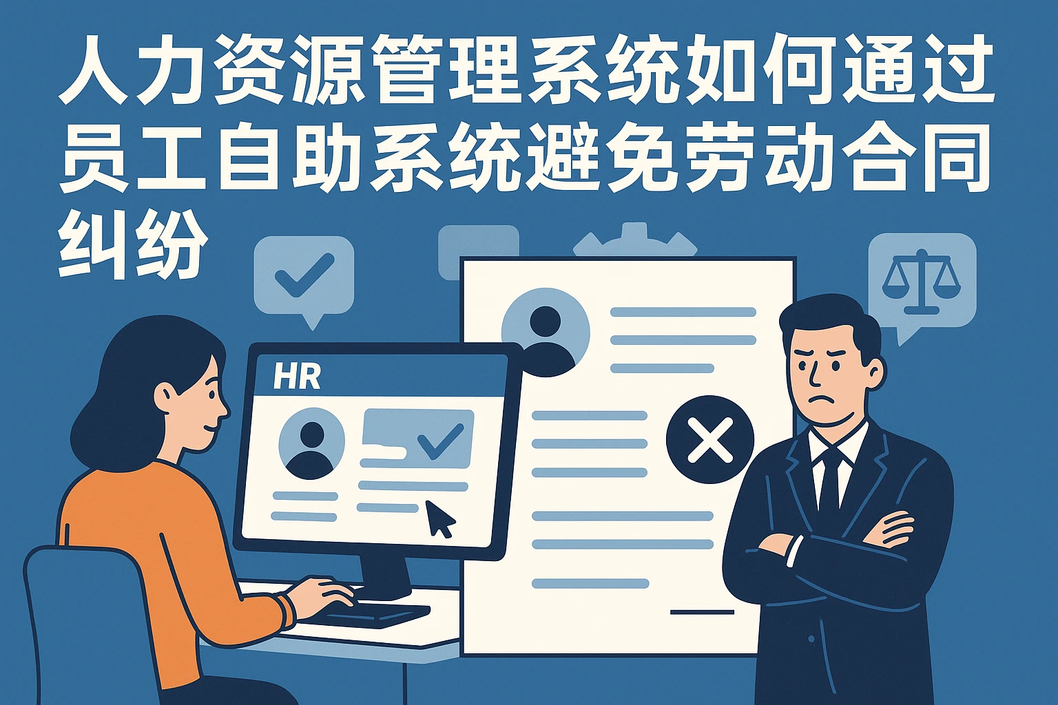 人力资源管理系统如何通过员工自助系统避免劳动合同纠纷