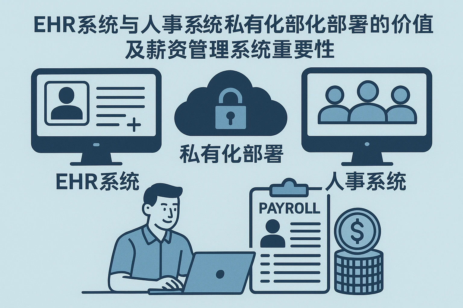 EHR系统与人事系统私有化部署的价值及薪资管理系统的重要性