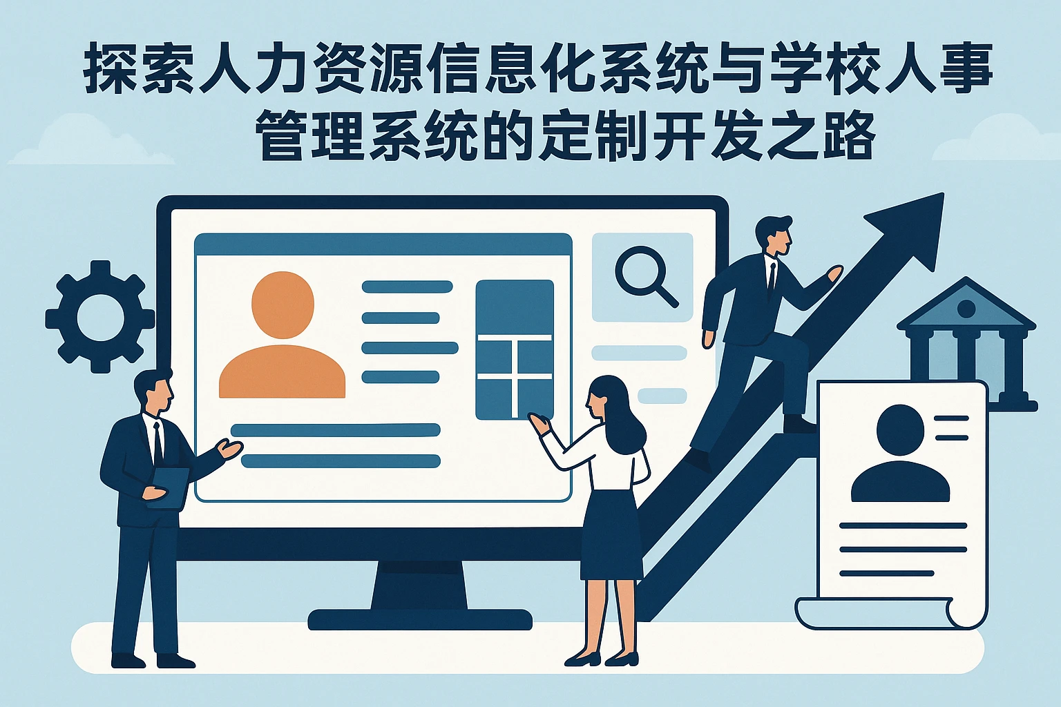 探索人力资源信息化系统与学校人事管理系统的定制开发之路