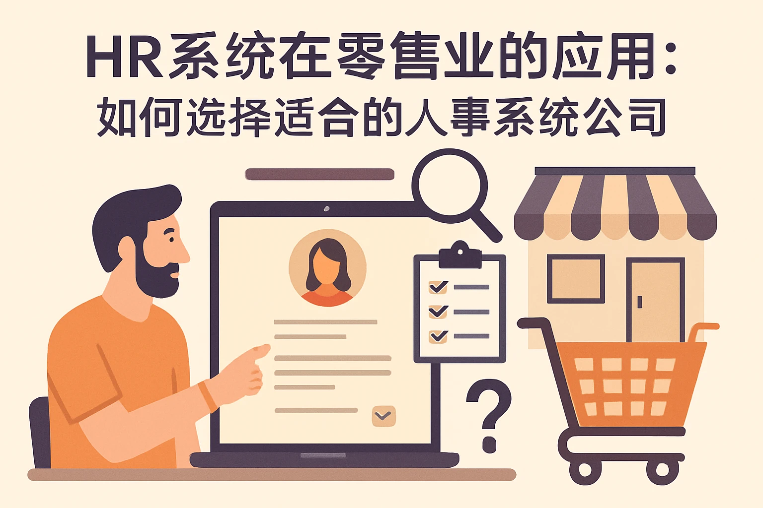 HR系统在零售业的应用:如何选择适合的人事系统公司