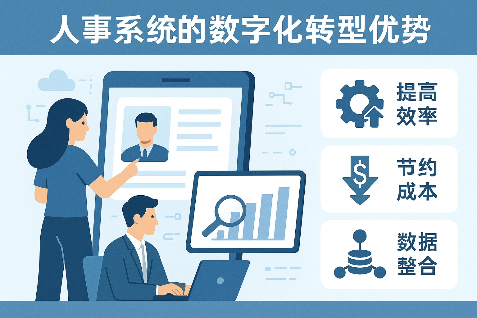 人事系统的数字化转型优势