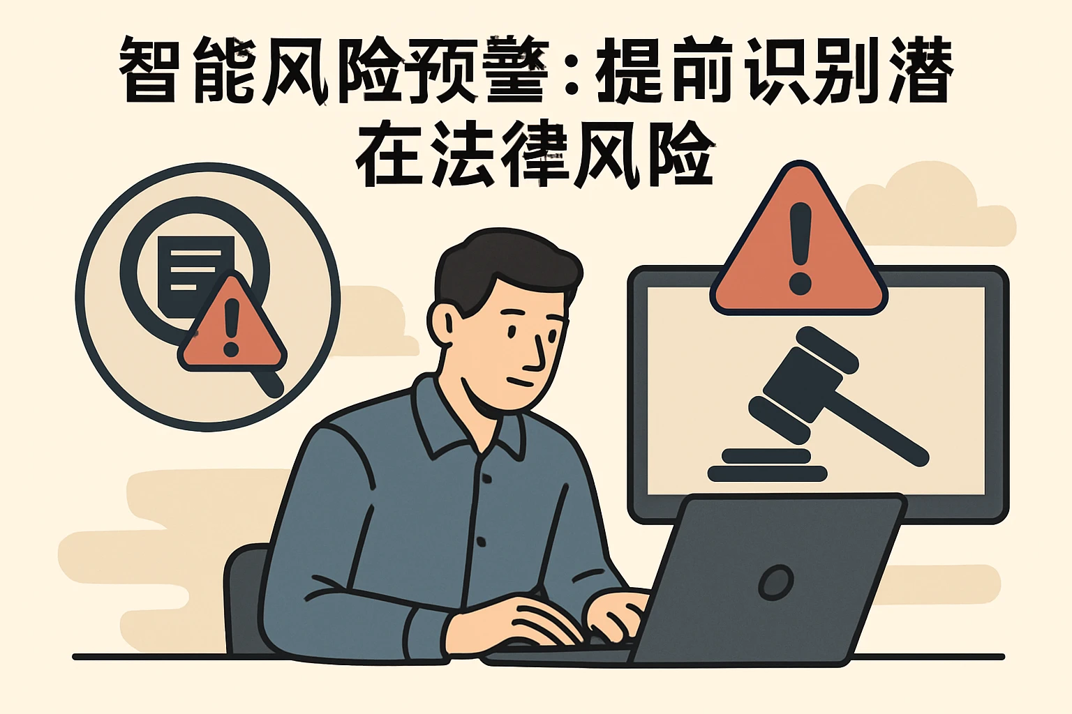 2. 智能风险预警：提前识别潜在法律风险