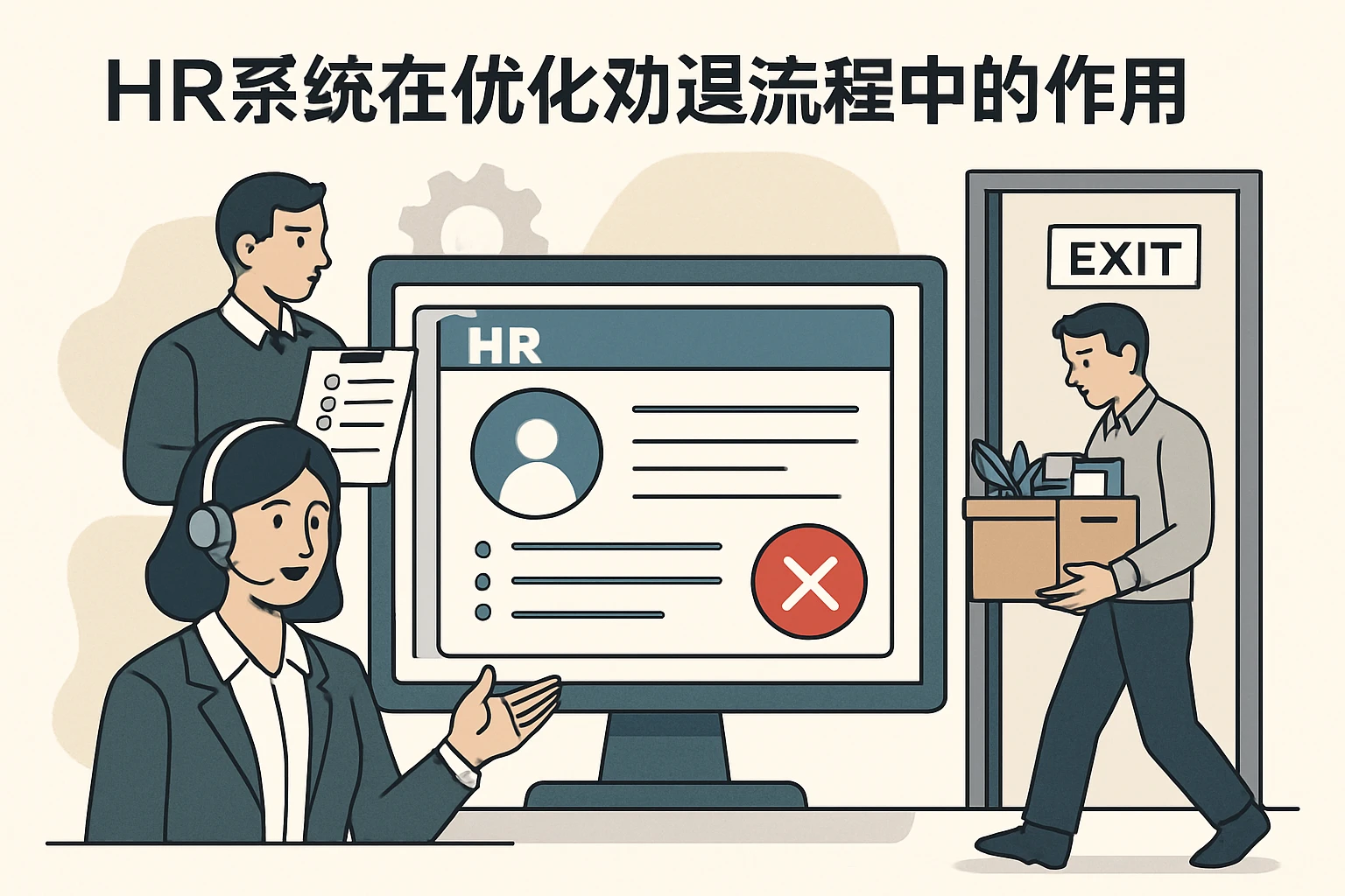 HR系统在优化劝退流程中的作用