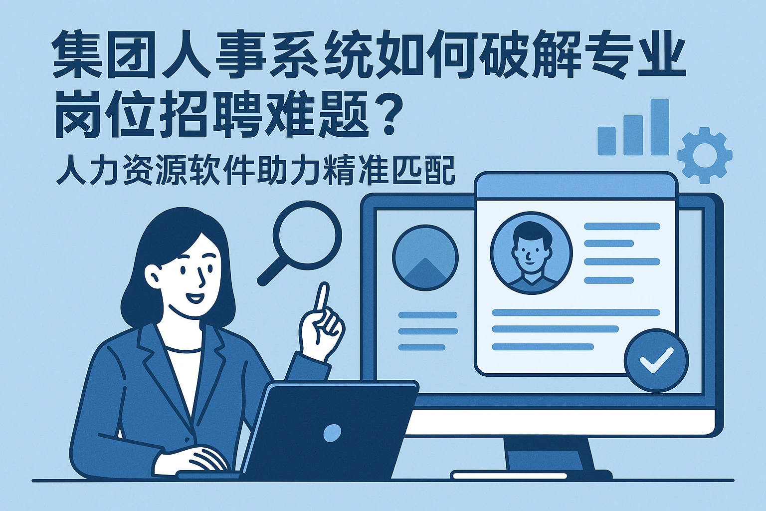 集团人事系统如何破解专业岗位招聘难题？人力资源软件助力精准匹配
