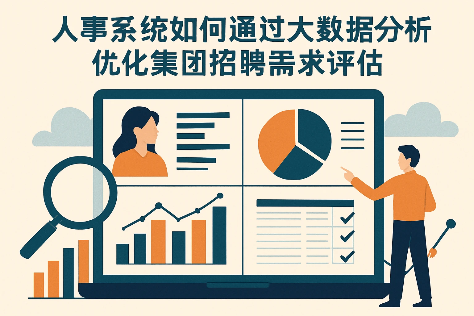 人事系统如何通过大数据分析优化集团招聘需求评估