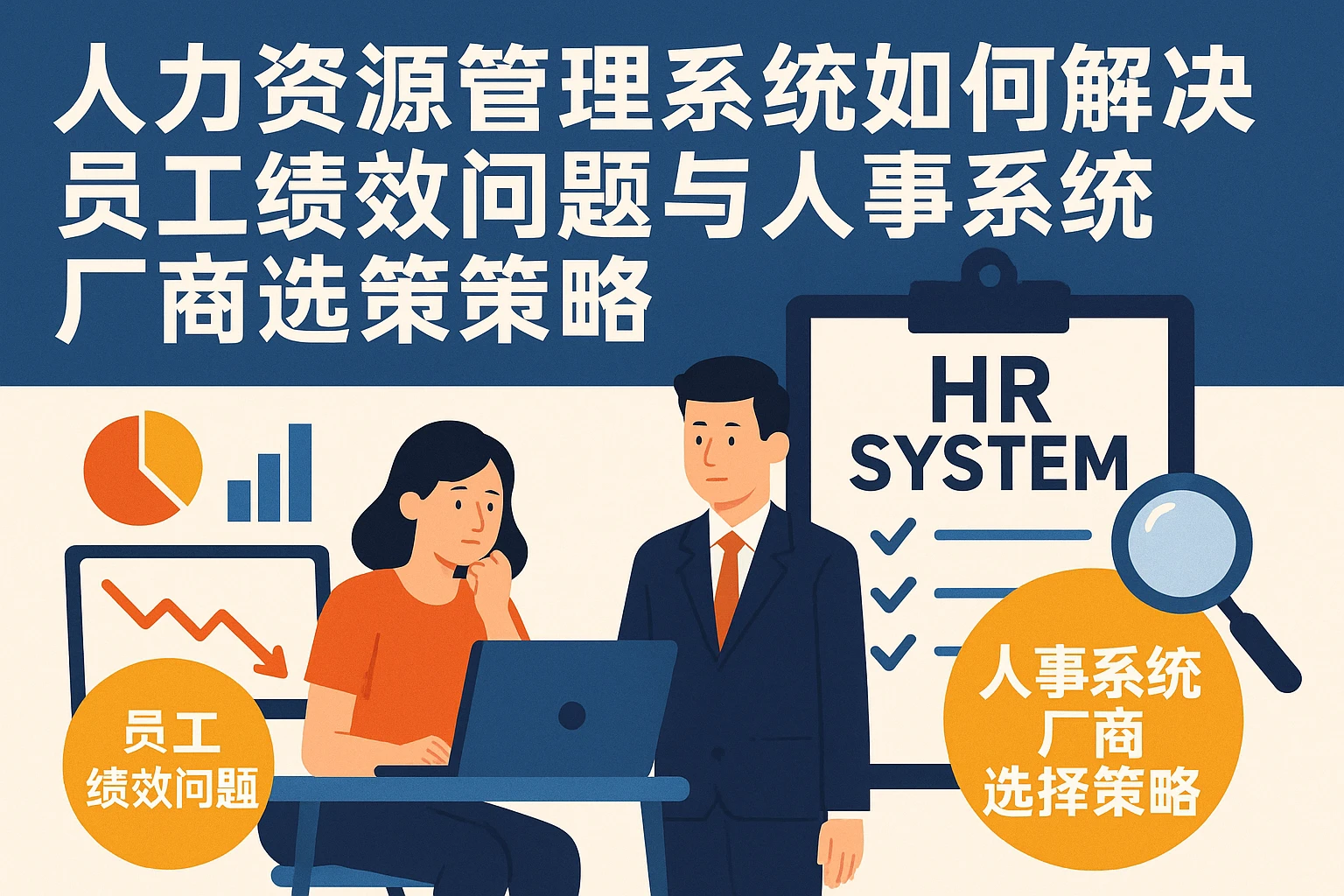 人力资源管理系统如何解决员工绩效问题与人事系统厂商选择策略