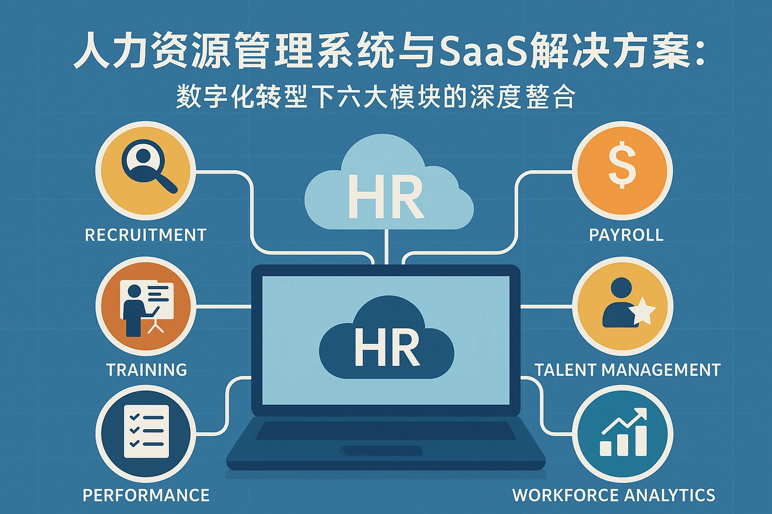 人力资源管理系统与SaaS解决方案：数字化转型下六大模块的深度整合