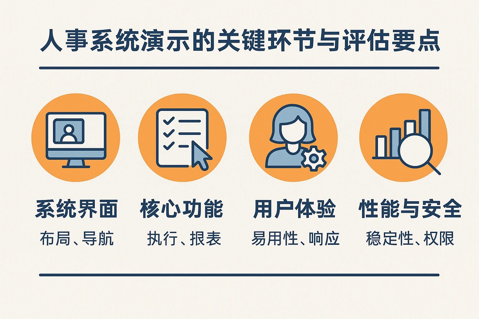 人事系统演示的关键环节与评估要点