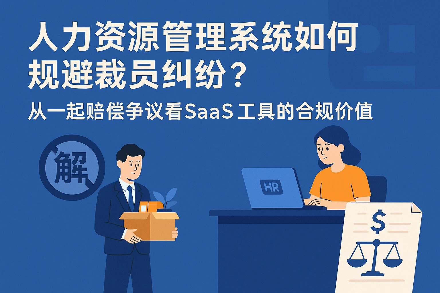 人力资源管理系统如何规避裁员纠纷？从一起赔偿争议看SaaS工具的合规价值