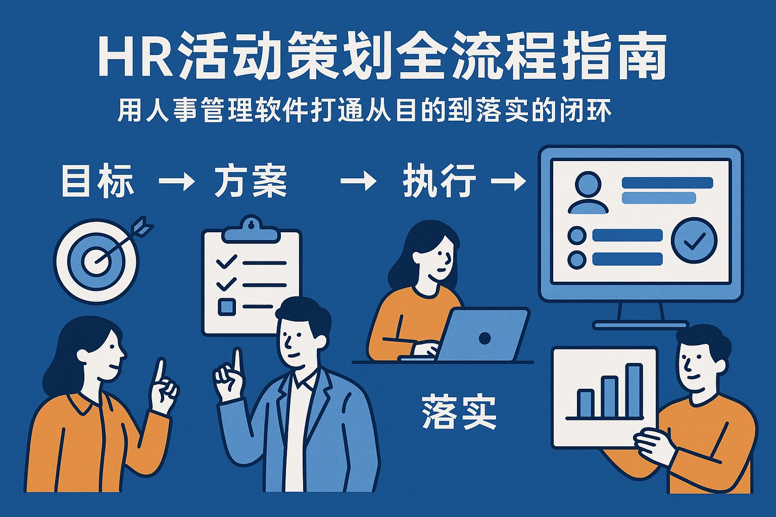HR活动策划全流程指南：用人事管理软件打通从目的到落实的闭环