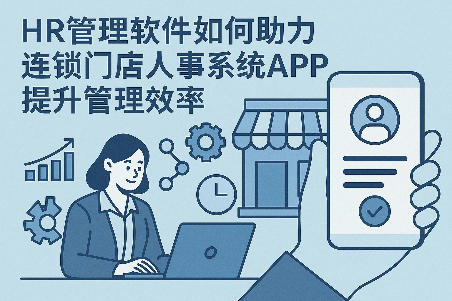 HR管理软件如何助力连锁门店人事系统APP提升管理效率