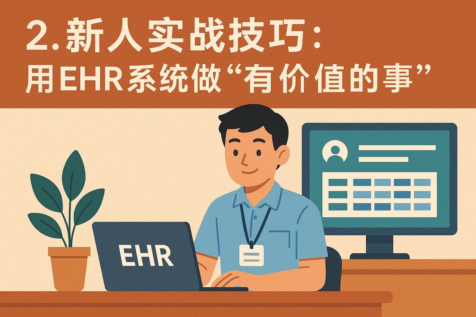 2. 新人实战技巧：用EHR系统做“有价值的事”