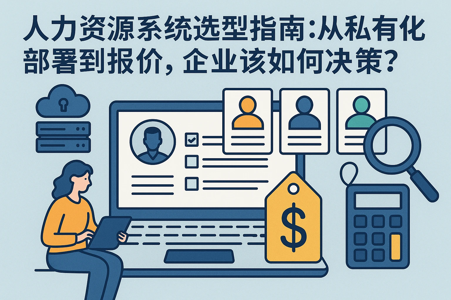 人力资源系统选型指南：从私有化部署到报价，企业该如何决策？