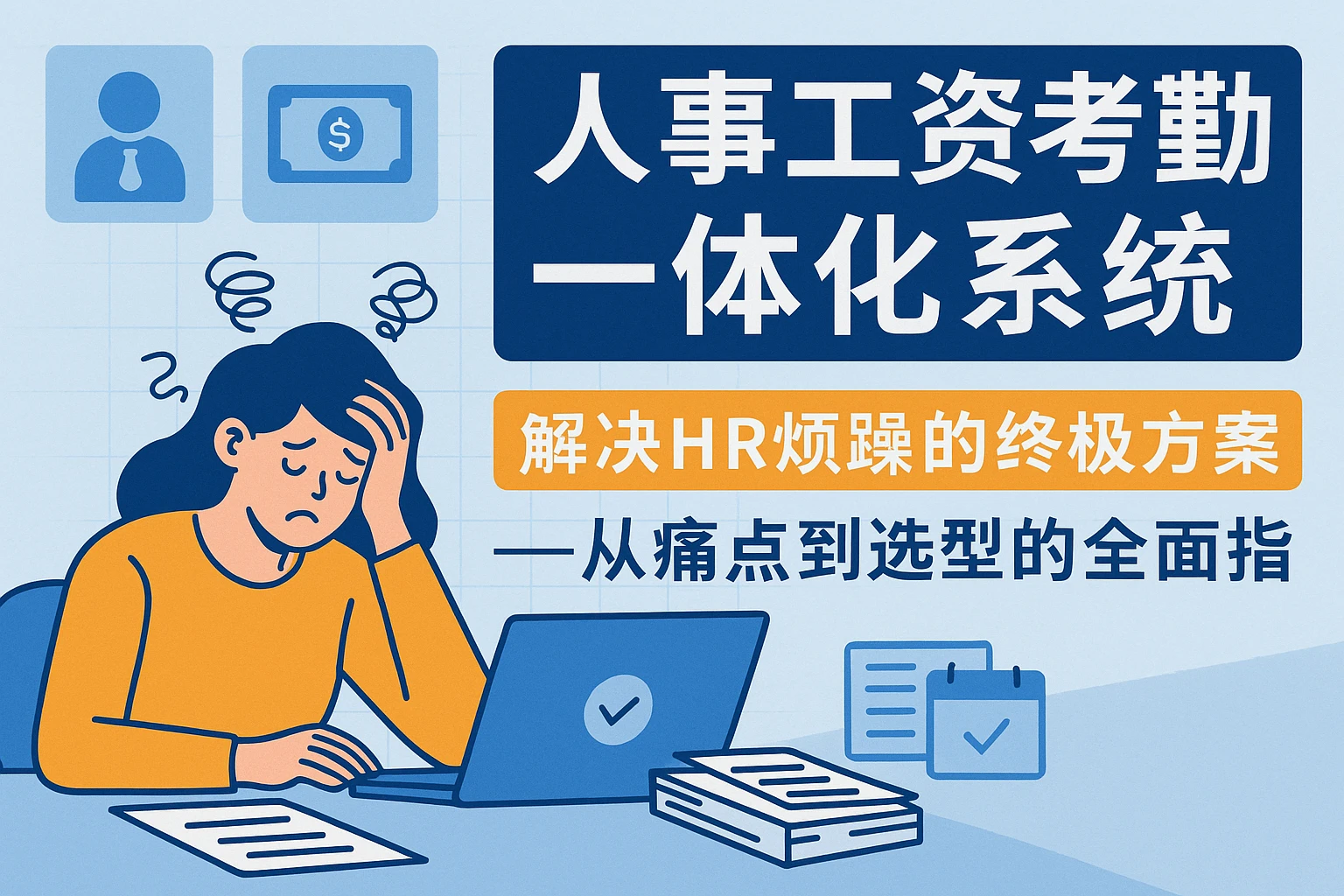 人事工资考勤一体化系统:解决HR烦躁的终极方案——从痛点到选型的全面指南