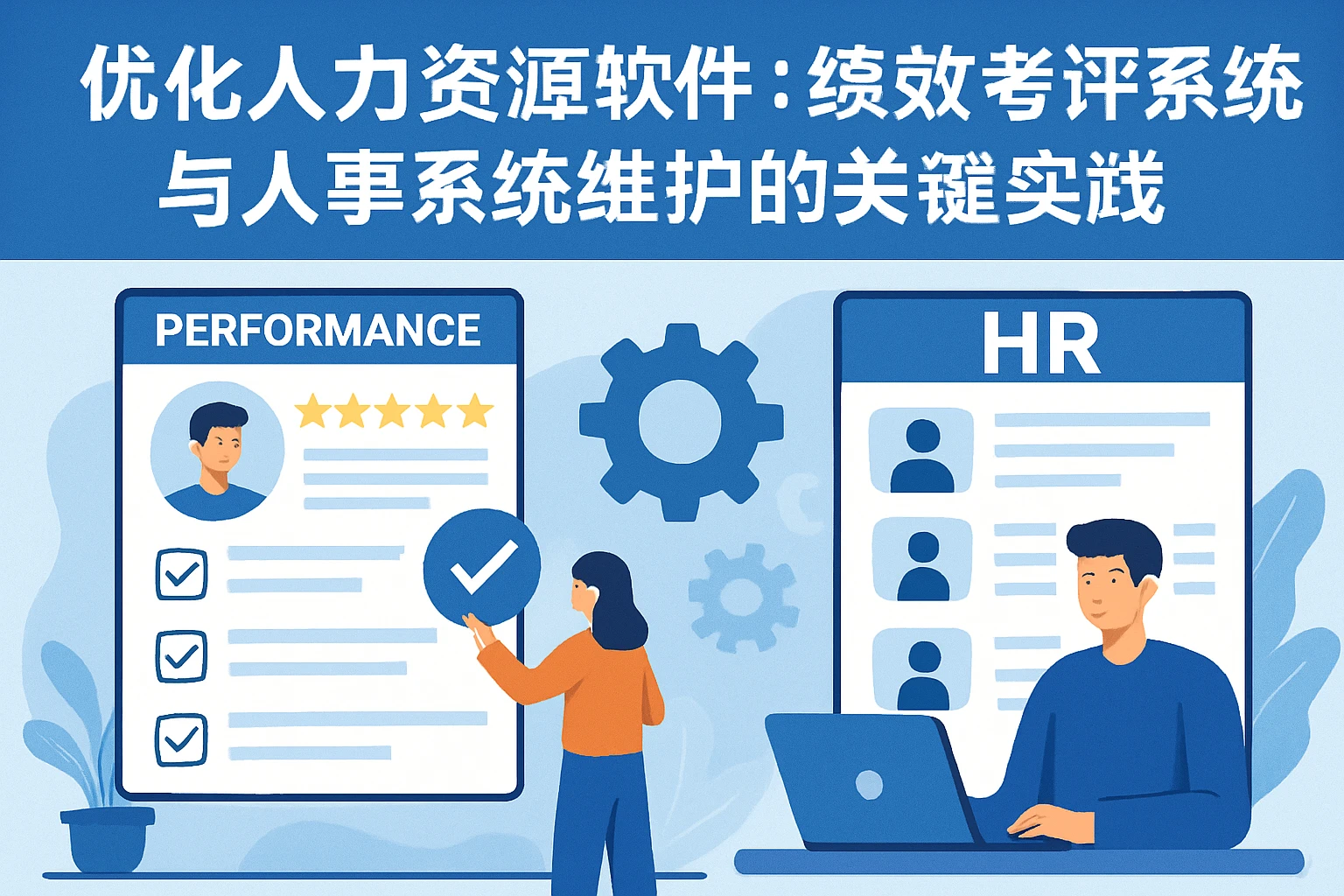 优化人力资源软件：绩效考评系统与人事系统维护的关键实践