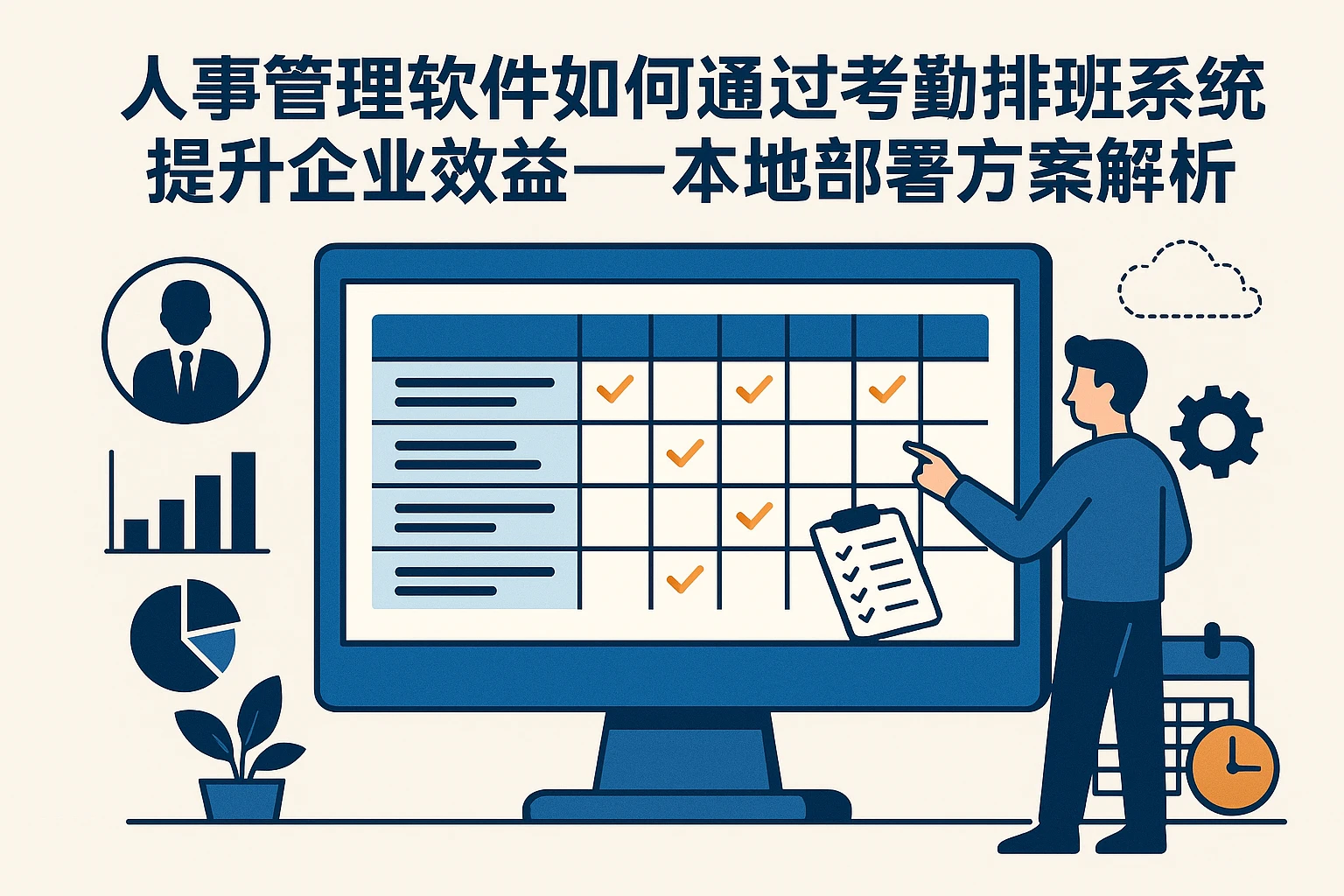 人事管理软件如何通过考勤排班系统提升企业效益——本地部署方案解析