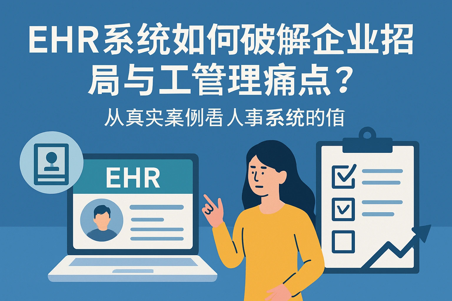 EHR系统如何破解企业招聘与员工管理痛点？从真实案例看人事系统的价值