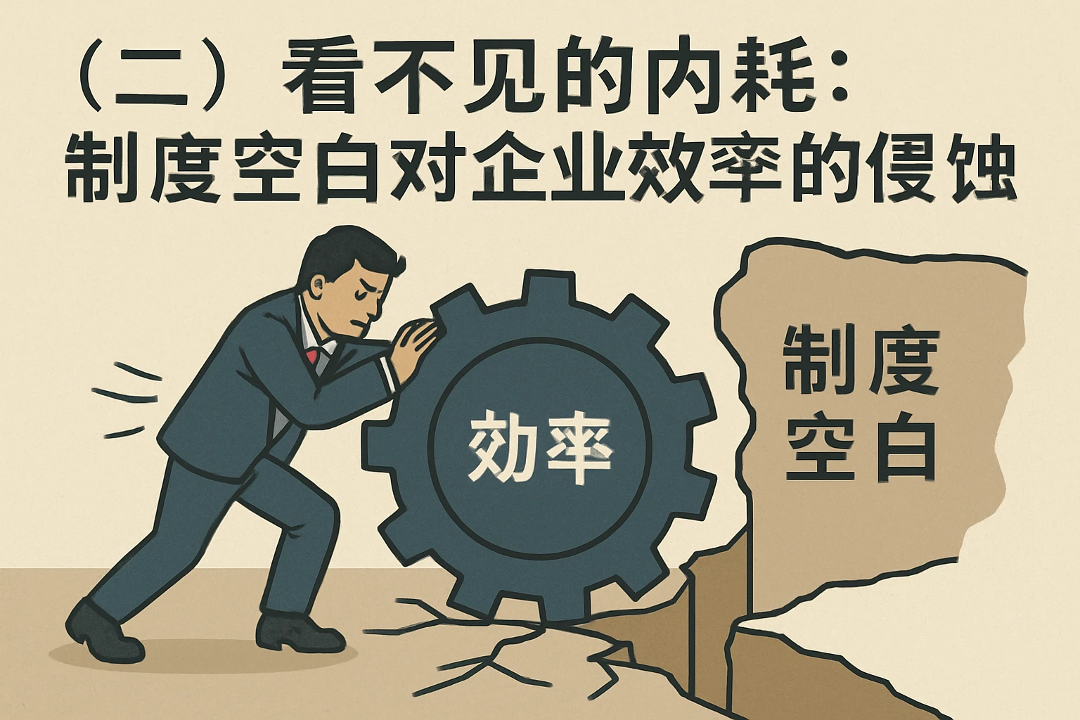 （二）看不见的内耗：制度空白对企业效率的侵蚀