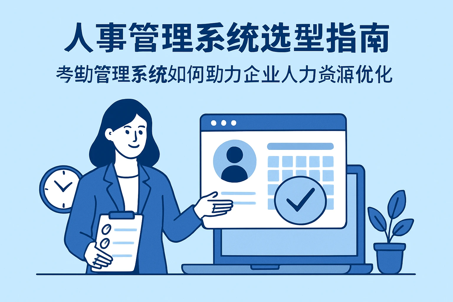 人事管理系统选型指南:考勤管理系统如何助力企业人力资源优化