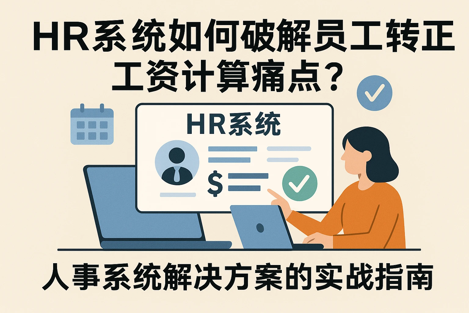 HR系统如何破解员工转正工资计算痛点?人事系统解决方案的实战指南