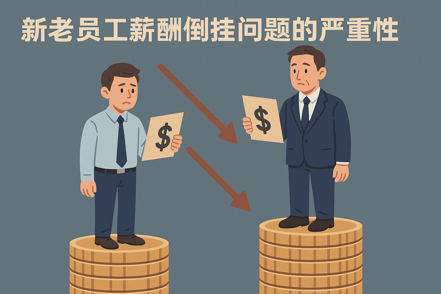 新老员工薪酬倒挂问题的严重性