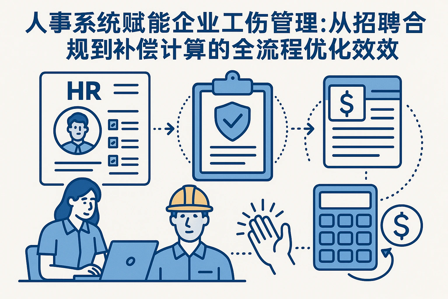 人事系统赋能企业工伤管理：从招聘合规到补偿计算的全流程优化