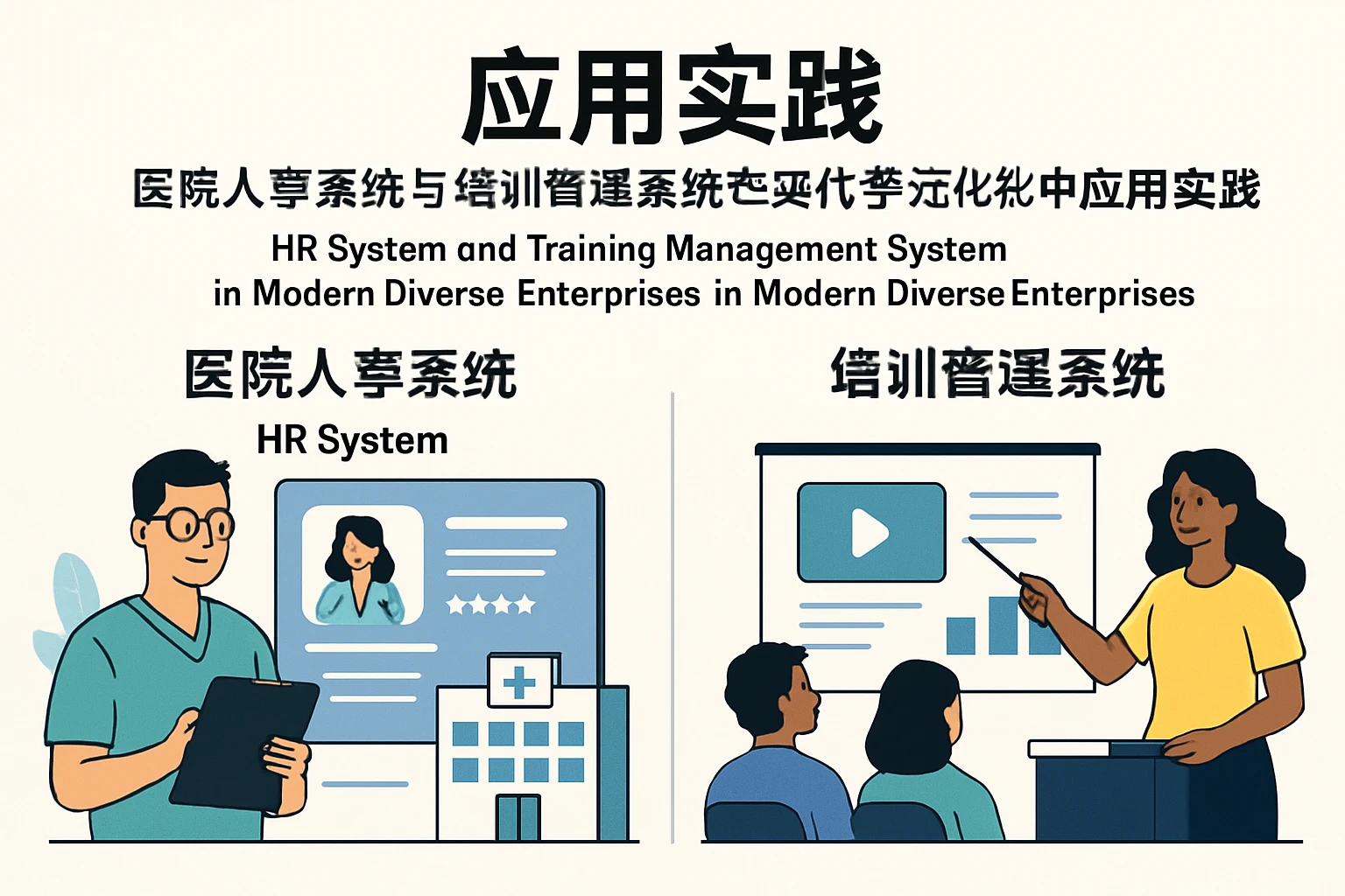 医院人事系统与培训管理系统在现代多元化企业中的应用实践