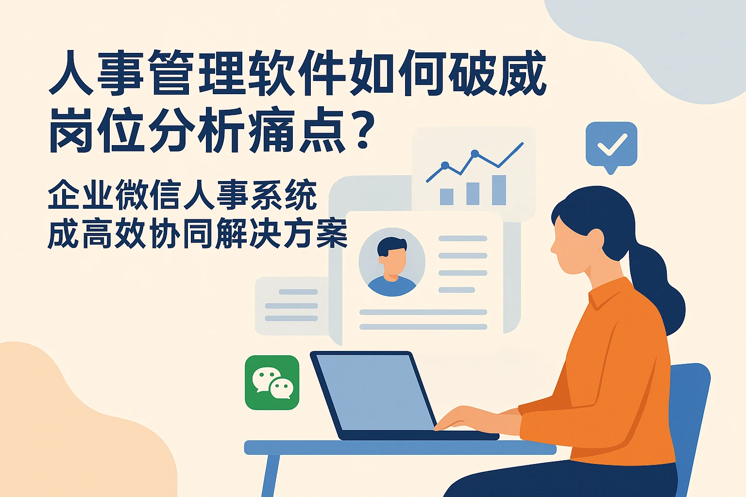 人事管理软件如何破解岗位分析痛点？企业微信人事系统成高效协同解决方案