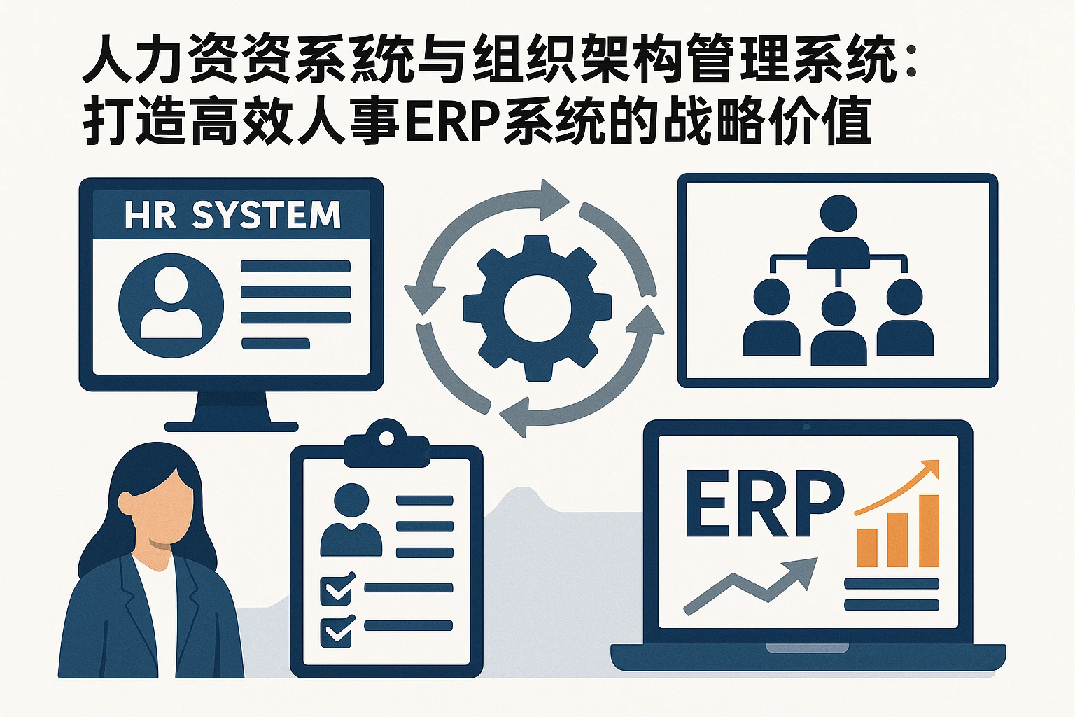 人力资源系统与组织架构管理系统：打造高效人事ERP系统的战略价值