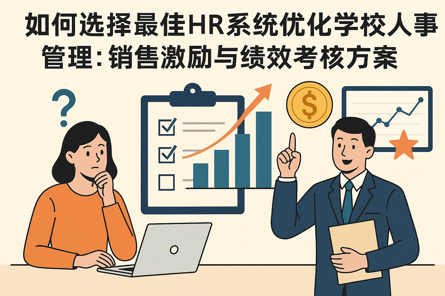 如何选择最佳HR系统优化学校人事管理:销售激励与绩效考核方案
