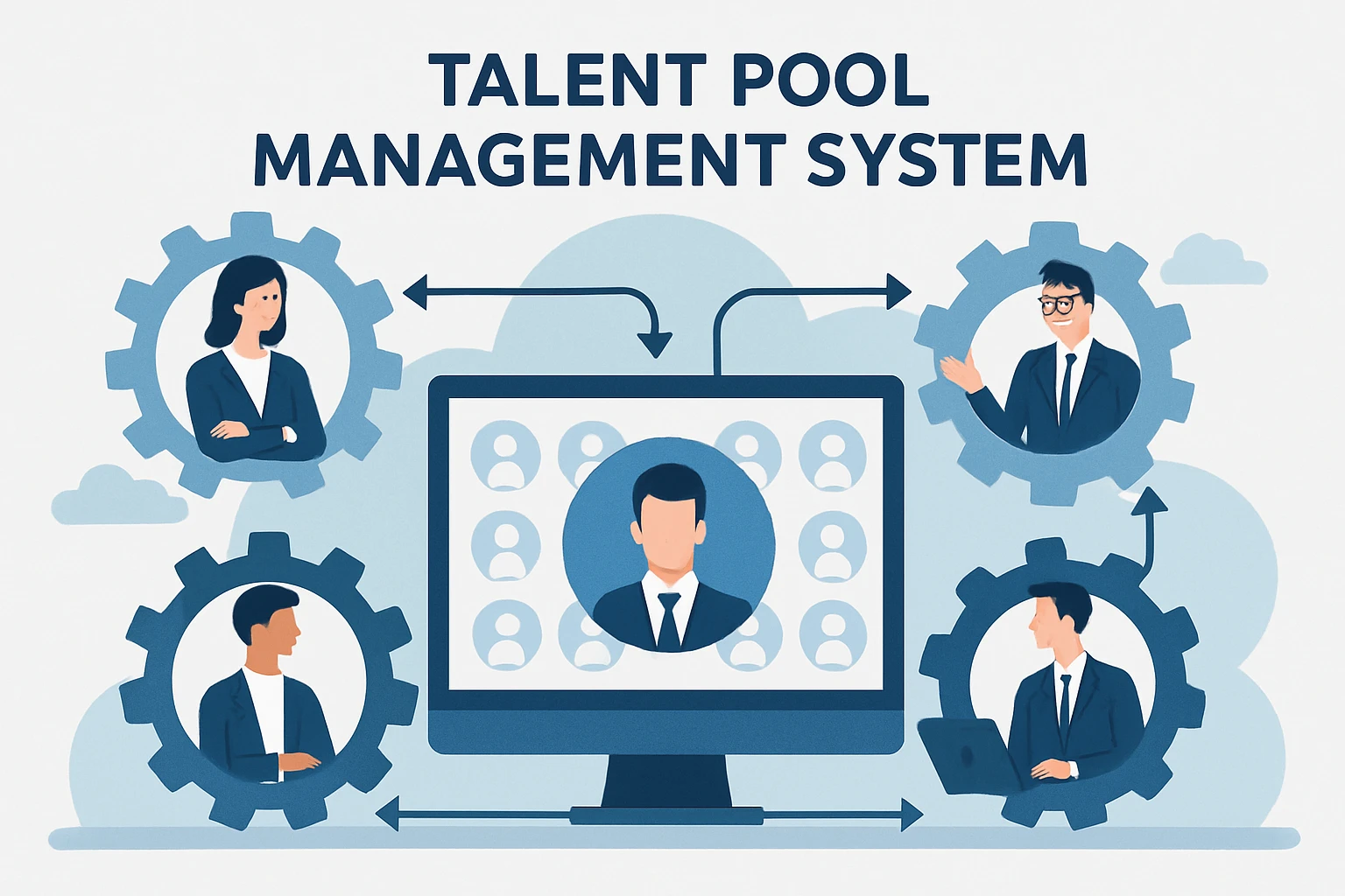 人才库管理系统的协同作用