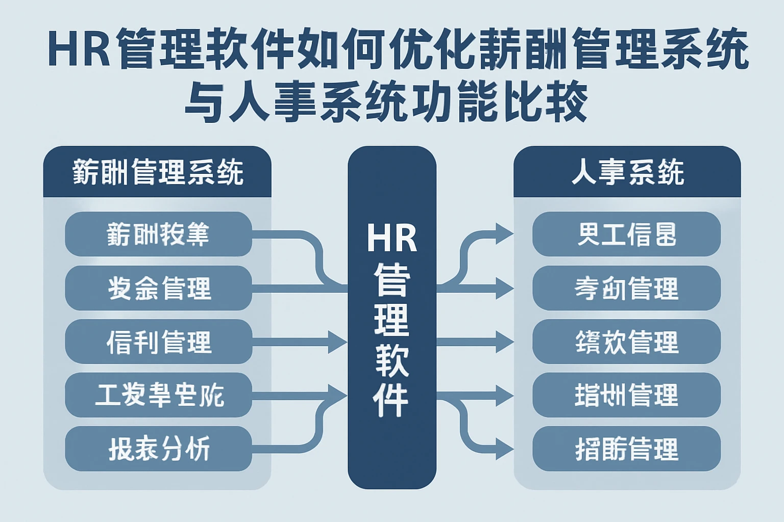 HR管理软件如何优化薪酬管理系统与人事系统功能比较