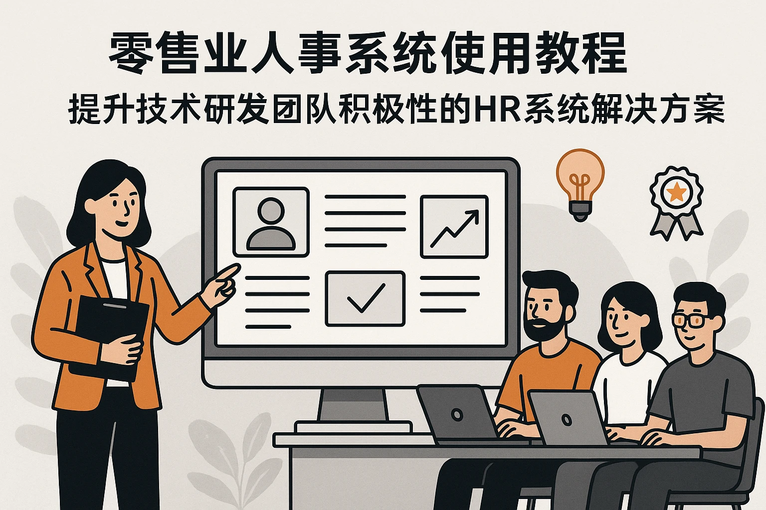 零售业人事系统使用教程:提升技术研发团队积极性的HR系统解决方案