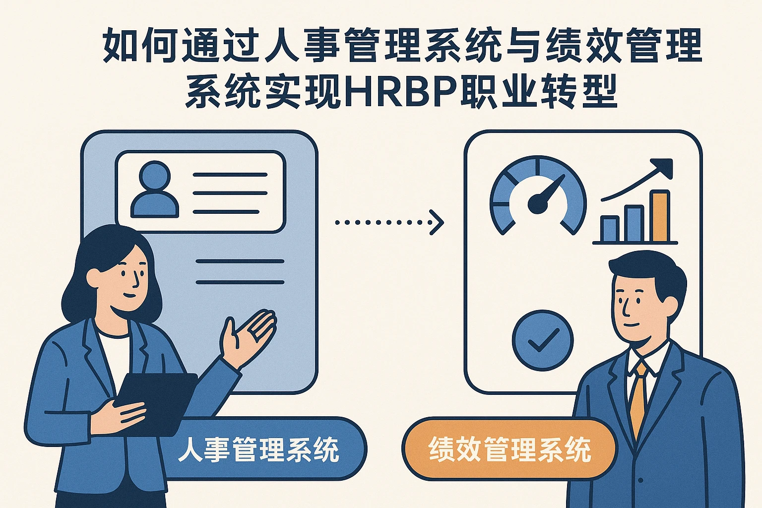 如何通过人事管理系统与绩效管理系统实现HRBP职业转型