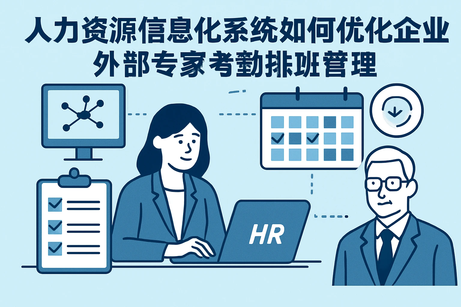 人力资源信息化系统如何优化企业外部专家考勤排班管理