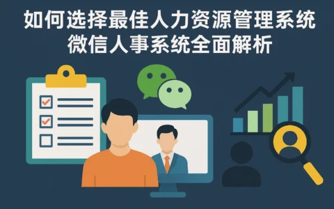 如何选择最佳人力资源管理系统：微信人事系统全面解析