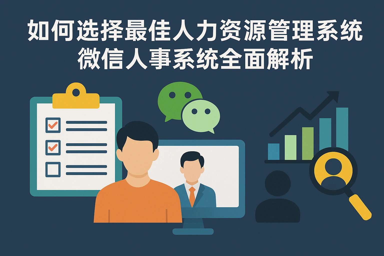 如何选择最佳人力资源管理系统：微信人事系统全面解析