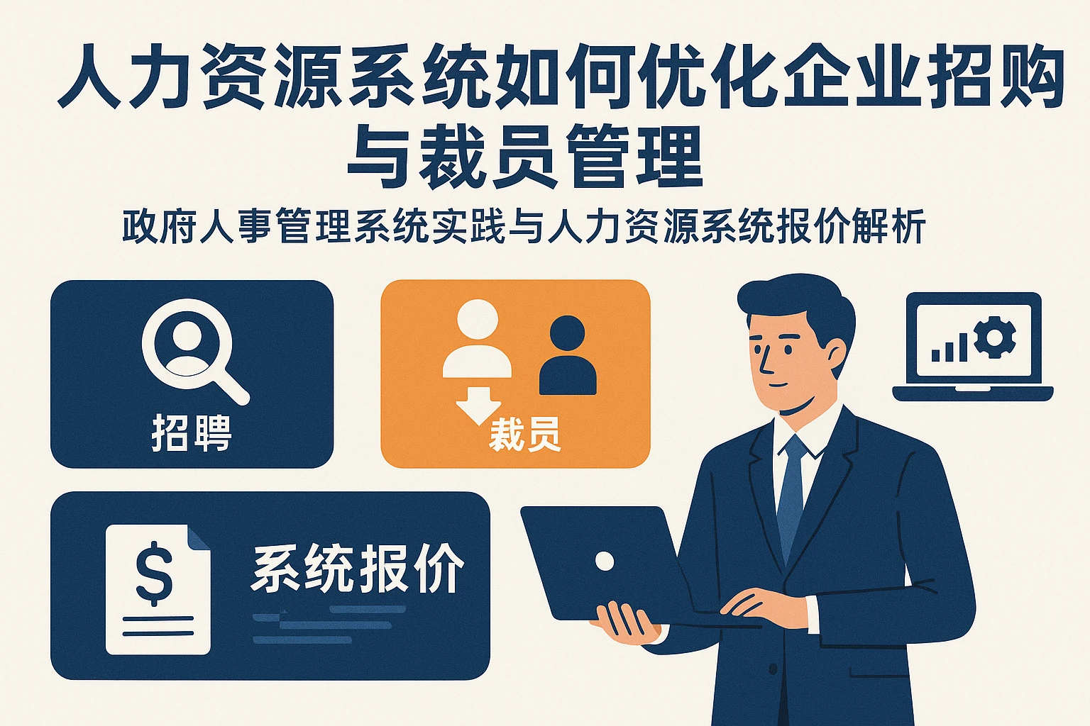 人力资源系统如何优化企业招聘与裁员管理 - 政府人事管理系统实践与人力资源系统报价解析