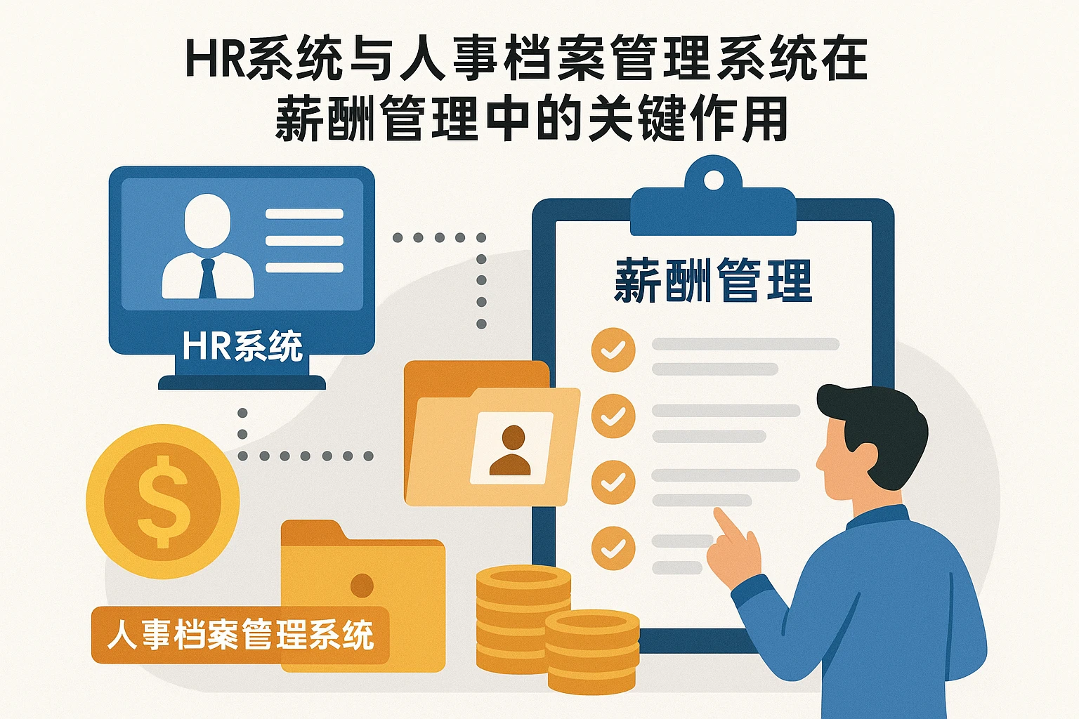 HR系统与人事档案管理系统在薪酬管理中的关键作用