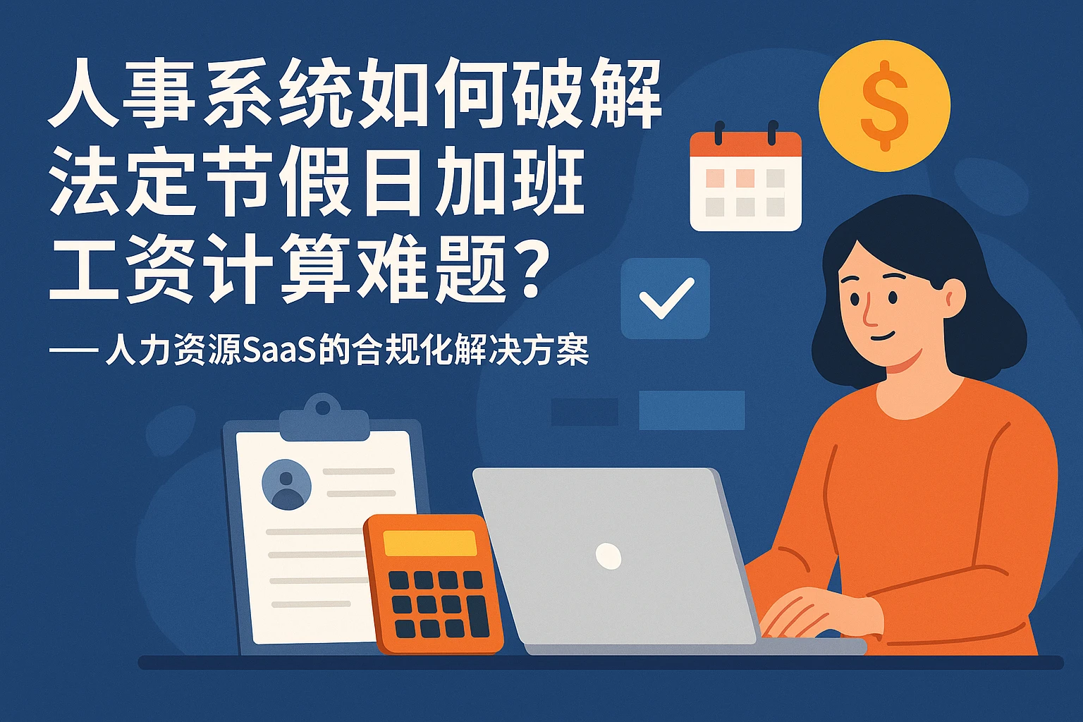 人事系统如何破解法定节假日加班工资计算难题？——人力资源SaaS的合规化解决方案