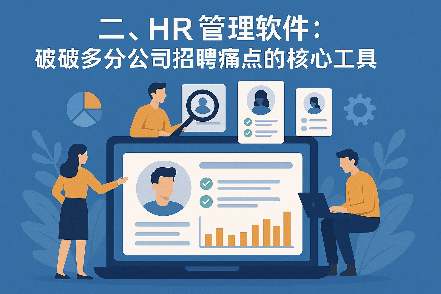 二、HR管理软件:破解多分公司招聘痛点的核心工具