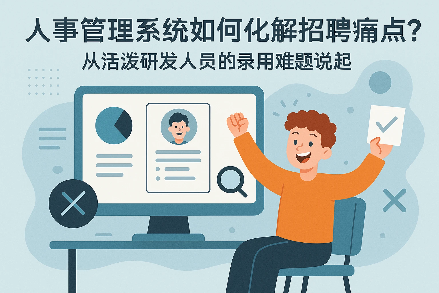 人事管理系统如何化解招聘痛点？从活泼研发人员的录用难题说起