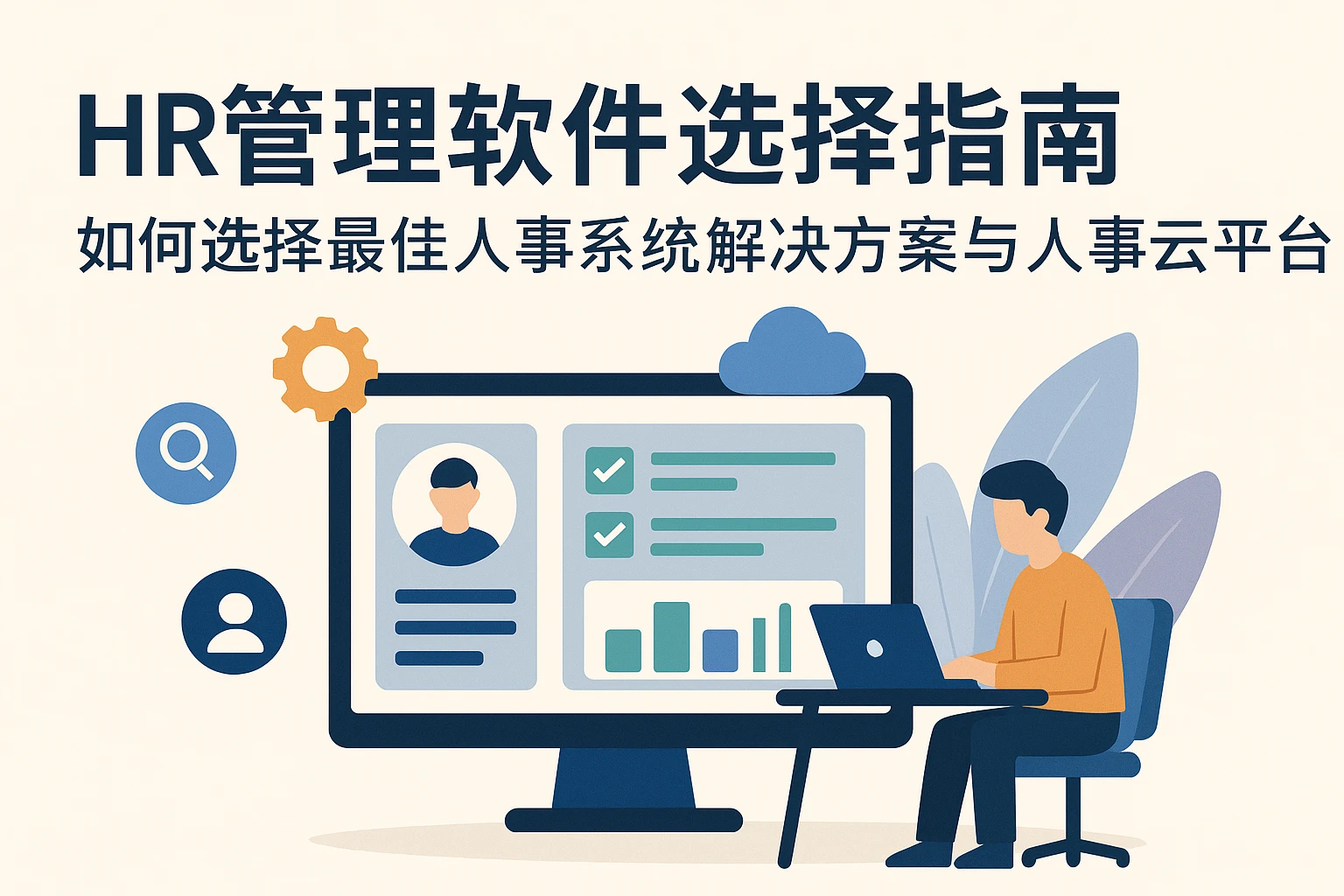 HR管理软件选择指南：如何选择最佳人事系统解决方案与人事云平台